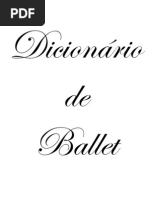 dicionário de ballet