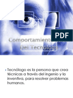 Comportamiento Etico Del Tecnologo