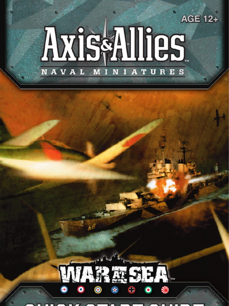 Axis and Allies Naval Miniatures Quick Start Guide | Anti Submarine ...