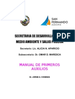 Manual de Primeros Auxilios