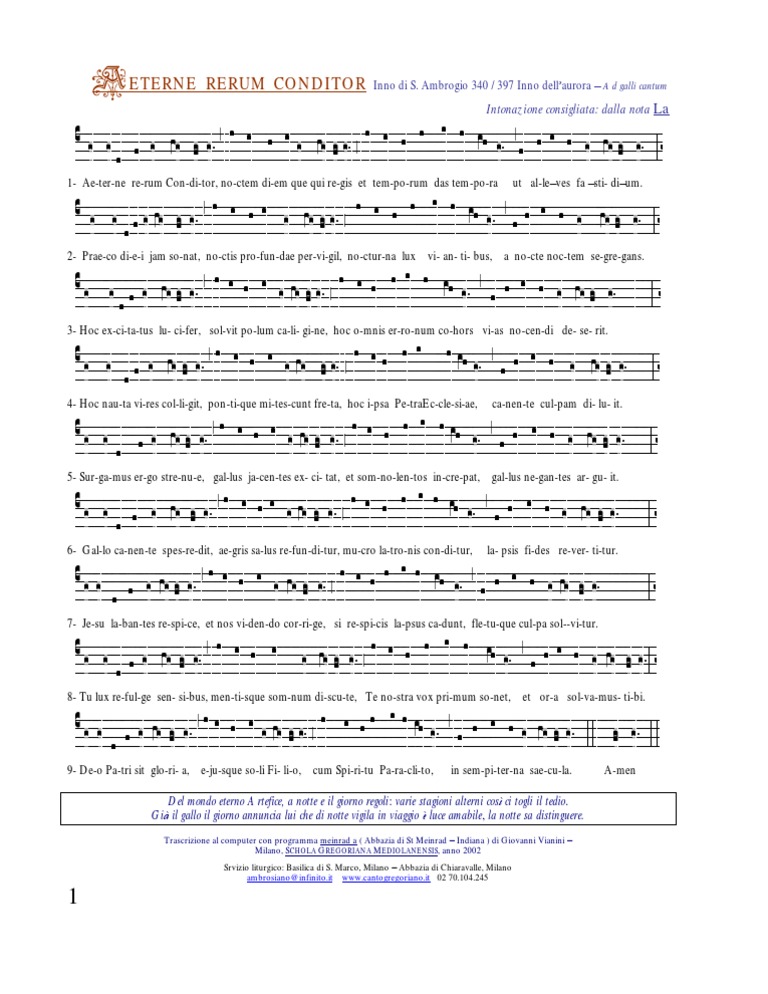 A Aeterne Rerum | PDF