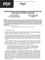 Ana Carine Meuer e Erico F. Pereira - Epistemologia da Prática Pedagógica na Educação Física nas Séries Iniciais do Ensino Fundamental