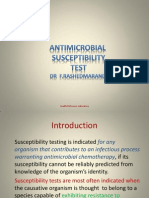 Antimicrobial Susceptibility Test