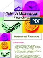 Taller de Matematicas Financieras