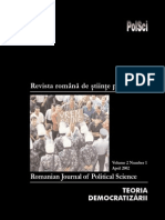 46831888 Revista Romana de Stiinte Politice Vol 2 Nr 1