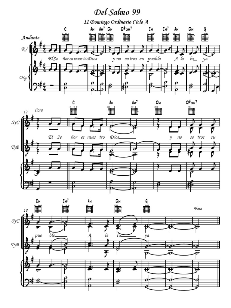 Salmo 99 | PDF