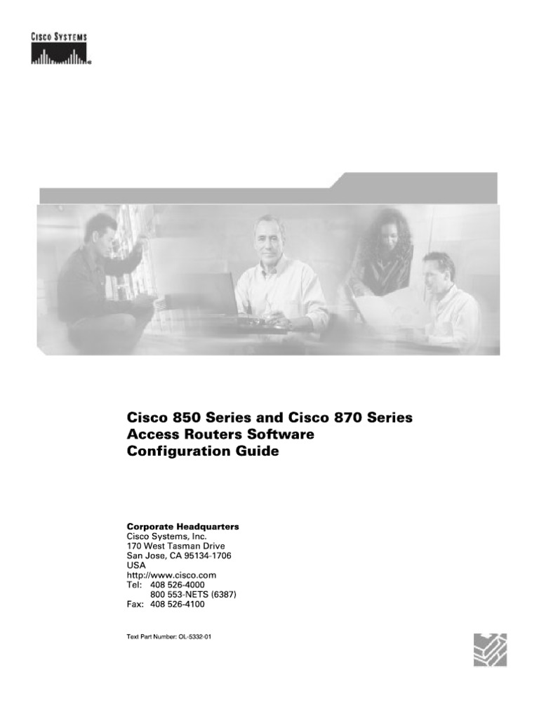 Cisco 870 Manual | PDF