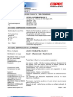 Hoja de Datos de Seguridad - Petróleo Combustible No. 5 PDF