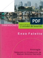 135499661 Dimensiones Culturales Politicas y Economicas Del Desarrollo Enzo Faletto
