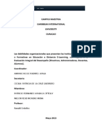 Evaluación Integral Deldesempeño Grupo 8