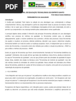 Ferramentas Da Qualidade i