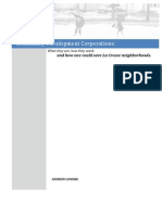 Community Development Corporations: What They Are, How They Work, and How One Could Save La Crosse Neighborhoods