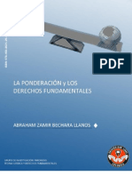 BECHARA LLANOS - Colombia - La Ponderaccion y Los Derechos Fundamentales