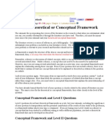20090124080128intro To Research Methods - Theoritical or Conceptual Framework