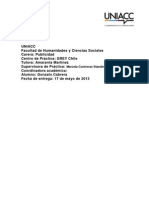 Pauta para La Elaboracion Del Informe de Practica Profesional