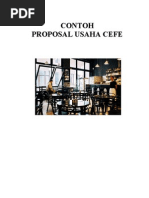 Contoh Proposal Bisnis Kedai Kopi