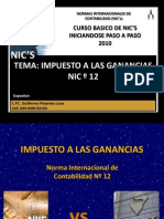 NIC 12 CPC Guillermo Pesantes Luna