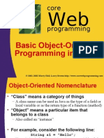 Core Programming: Basic Object-Oriented Programming in Java