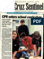 2006-09-28 CPR Enters School Curriculum