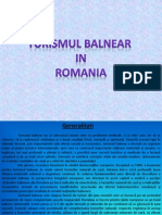Turism Balnear in Romania Final