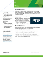 EDU DATASHEET ViewInstallConfigureManage V51