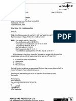 Firefighting System Proposal for Thermal Power Plant