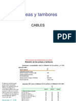 Poleas y Tambores