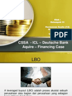 CSSA  - ICL – Deutsche Bank Aquire – Financing Case