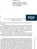 10.- Incautación, administración y realización de los bienes del fallido, O. Contreras