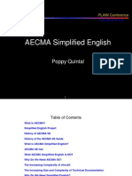 Aecma Simplified English