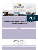 TABLEAU DE BORD DE L’ÉCONOMIE
DE MADAGASCAR (Janvier 2012)