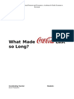 What Made Coca-Cola Last So Long