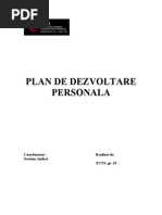 Plan de Dezvoltare Personala