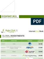 Sydstart 2013 Internet Dealbook Report
