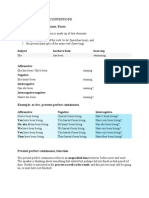 Present Perfect Continuous Present Perfect Continuous, Form