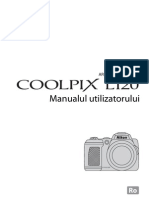 Manual de Utilizare Nikon L120