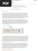 A New Organizational Model for Airlines