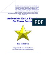 Activación de La Estrella de Cinco Puntas