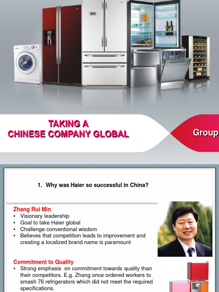 Haier HBR Case | PDF | Brand | Competition