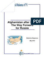 Afghanistan After 2014: The Way Forward For Russia