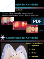 Classificação de cavidades dentárias