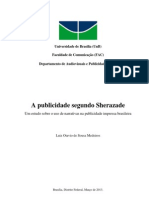 A publicidade segundo Sherazade: um estudo sobre o uso de narrativas na publicidade impressa brasileira.