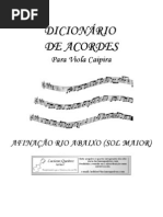 Dicionario de Acordes Rio Abaixo