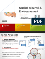 Qualite Securite Et Environnement