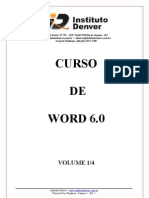 Curso Básico de Word Volume 01/04