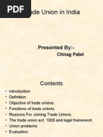 Download Trade union in India-ppt by tarpara SN14398052 doc pdf