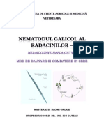 Nematodul Galicol Al Rădăcinilor