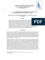 Pseudo-Energy Response Spectra for TheEvaluation of the Seismic Response From Pushover Analysis