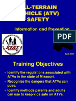 All Terrain Vehicle Safety1dsfsd