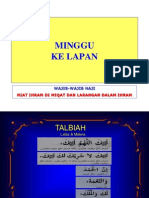 Minggu 8 - Niat Dan Laranga Nihram